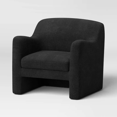 Maldone Curved Upholstered Accent Chair - Threshold™ - Image 5