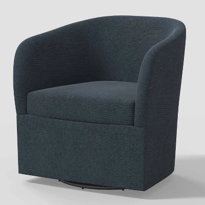 Rhea Swivel Chair In Linen - Threshold™ - Image 9