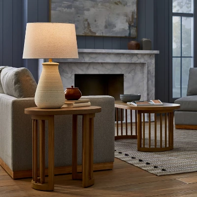 Ceramic Speckled Table Lamp - Threshold™ Designed With Studio McGee - Image 2