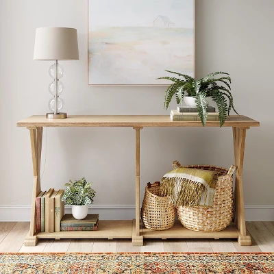 Damask Woven Persian With Fringe Rug - Threshold - Image 3