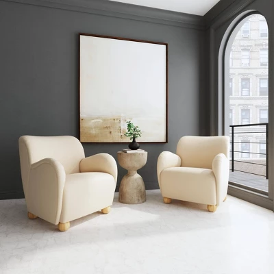 Rumi Armchair In Velvet - Threshold™ - Image 7