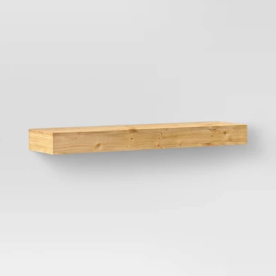 24" Floating Wood Shelf - Threshold™ - Image 6