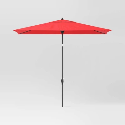 10'x6' Rectangular Market Patio Umbrella - Black Pole - Threshold™ - Image 13