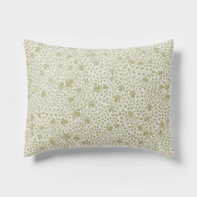 8pc Floral Comforter Set Green - Threshold™ - Image 5