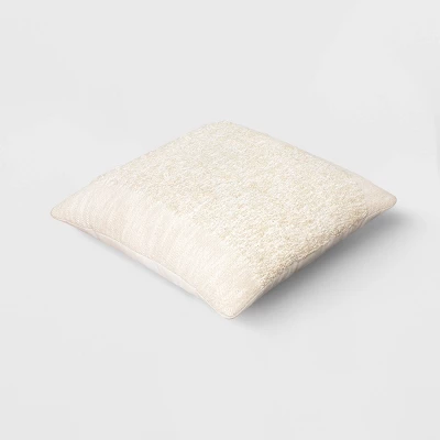 Textural Solid Square Throw Pillow - Threshold™ - Image 2