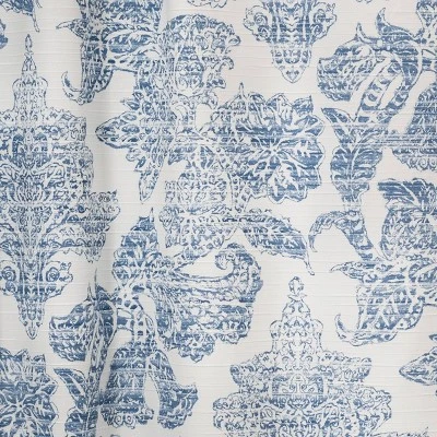 1pc Light Filtering Charade Floral Window Curtain Panel - Threshold™ - Image 4