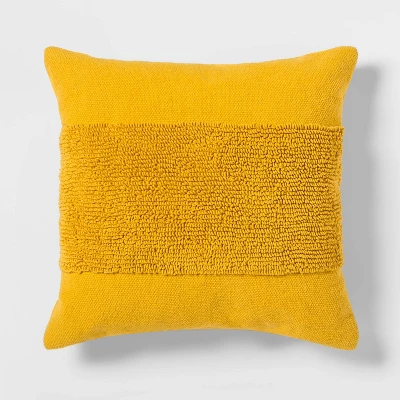 Modern Tufted Square Throw Pillow - Threshold™ - Image 7