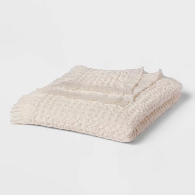 60"x80" Waffle Bed Throw - Threshold™ - Image 4