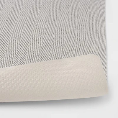 20" X 36" Herringbone Comfort Mat Light Gray - Threshold™ - Image 3
