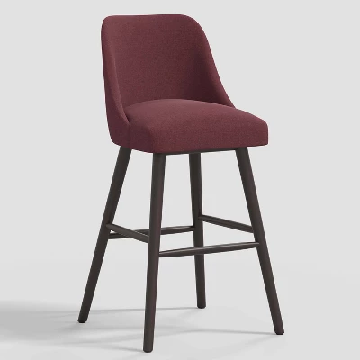 Geller Modern Textured Linen Counter Height Barstool - Threshold™ - Image 9