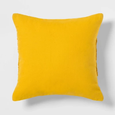 Modern Tufted Square Throw Pillow - Threshold™ - Image 2