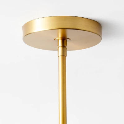 6-Light Ceiling Chandelier Brass - Threshold™ Designed With Studio McGee - Image 4