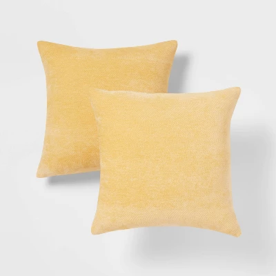 2pk Chenille Square Throw Pillows - Threshold™ - Image 11