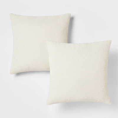 2pk Chenille Square Throw Pillows - Threshold™ - Image 4