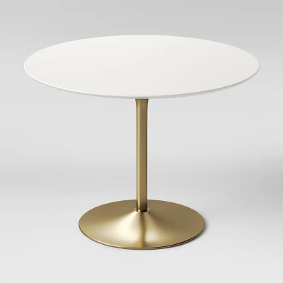 Braniff Round Dining Table Metal Base - Threshold™ - Image 4