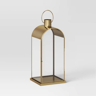 Metal Lantern Gold - Threshold™ - Image 5