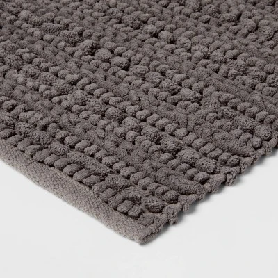 20"x32" Chunky Bath Rug Radiant Gray - Threshold™ - Image 2