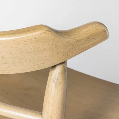 Kaysville Curved Back Wood Counter Height Barstool - Threshold™ Designed With Studio McGee - Image 4