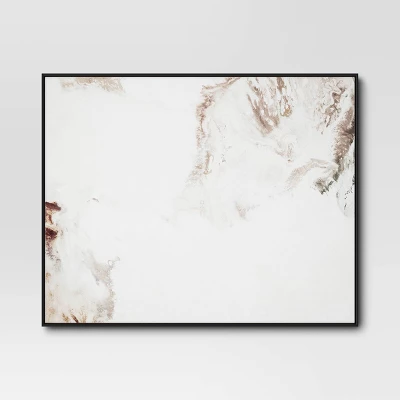 30" X 24" 2pk Marble Framed Printed Canvases Black/Tan - Threshold™ - Image 2