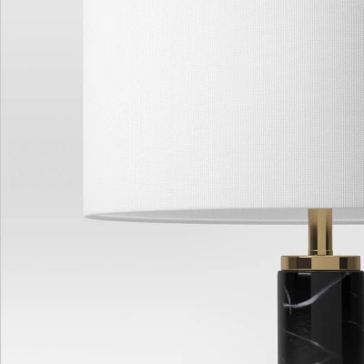 Faux Marble Stick Table Lamp - Threshold™ - Image 3
