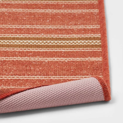 20"x34" Woven Pet Tapestry 'Dark Orange Stripe' - Threshold™ - Image 3