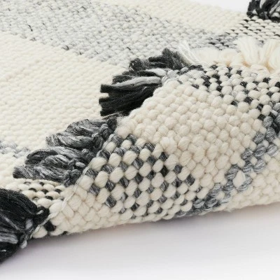 Laurelhurst Indoor/Outdoor Plaid Rug Black/White - Threshold™ Designed With Studio McGee - Image 3