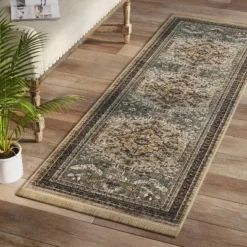 Floral Woven Accent Rug - Threshold™