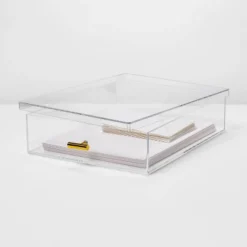 Acrylic Letter Size Box - Threshold™