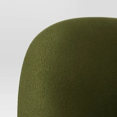 Gladden Rounded Back Anywhere Chair Dark Green - Threshold™ - Image 4