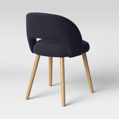 Galles Mid-Century Upholstered Dining Chair - Threshold™ - Image 3