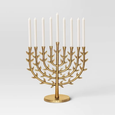 Tree Of Life Menorah Gold - Threshold™ - Image 2