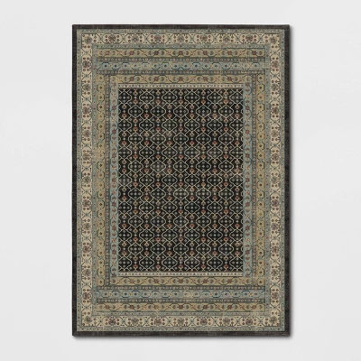 Distressed Geometric Tufted Area Rug Green - Threshold™ - Image 5
