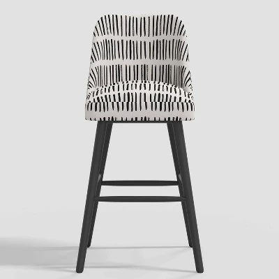Geller Modern Counter Height Barstool In Patterns - Threshold™ - Image 8