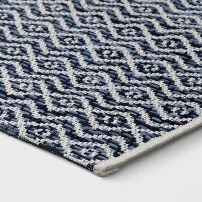 Prisma Diamond Square Outdoor Rug - Threshold™ - Image 2