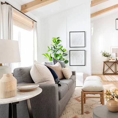 (Set Of 2) 24" X 24" Sketch Art Print Black/White - Threshold™ Designed With Studio McGee - Image 6