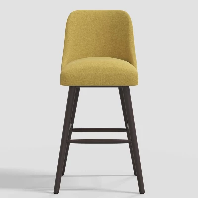 Geller Modern Textured Linen Counter Height Barstool - Threshold™ - Image 11