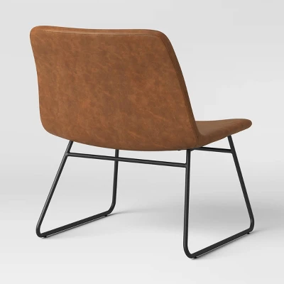 Bowden Accent Chair Caramel - Threshold™ - Image 3