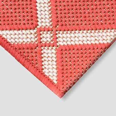 Garden Lattice Outdoor Rug - Threshold