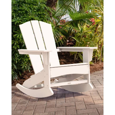 Shawboro POLYWOOD Patio Adirondack Rocking Chair - Threshold™ - Image 4