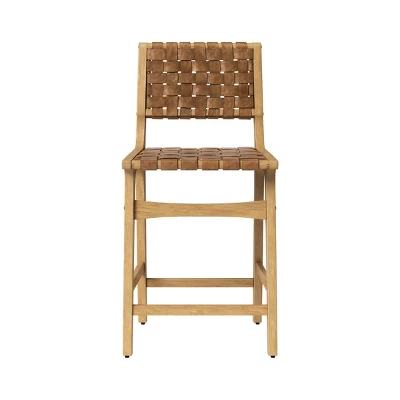 Ceylon Woven Counter Height Barstool - Threshold™ - Image 10