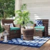 Halsted 5pc Wicker Small Space Patio Furniture Set - Threshold™