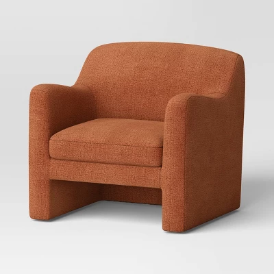 Maldone Curved Upholstered Accent Chair - Threshold™ - Image 6