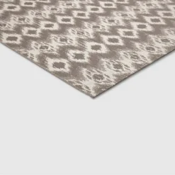 Ikat Outdoor Rug Taupe - Threshold™