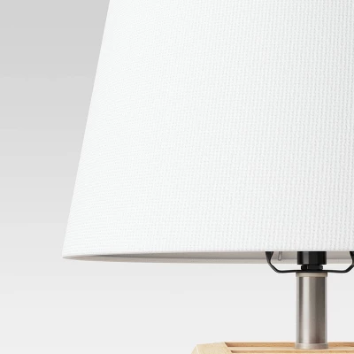 Small Geo Table Lamp Brown (Includes LED Light Bulb) - Threshold™ - Image 3