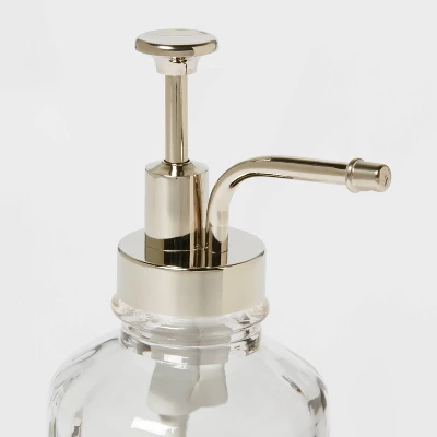 Oilcan Soap Dispenser Clear - Threshold™ - Image 3