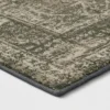 Floral Woven Area Rug Gray - Threshold™