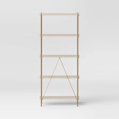 72" Elowen 5 Shelf Bookcase - Threshold™ - Image 3