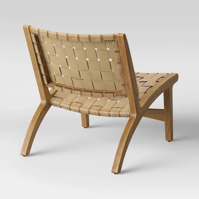 Ceylon Woven Accent Chair Natural - Threshold™ - Image 3