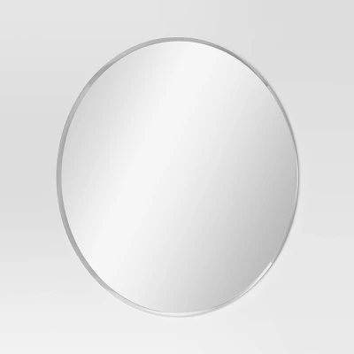 30" Round Shape Frameless Mirror - Threshold™ - Image 2