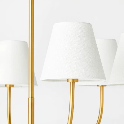 6-Light Ceiling Chandelier Brass - Threshold™ Designed With Studio McGee - Image 3